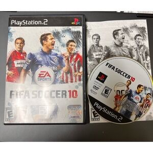 028-004  FIFA Soccer 10 (Sony PlayStation 2) Complete‎ w/Manual CIB
